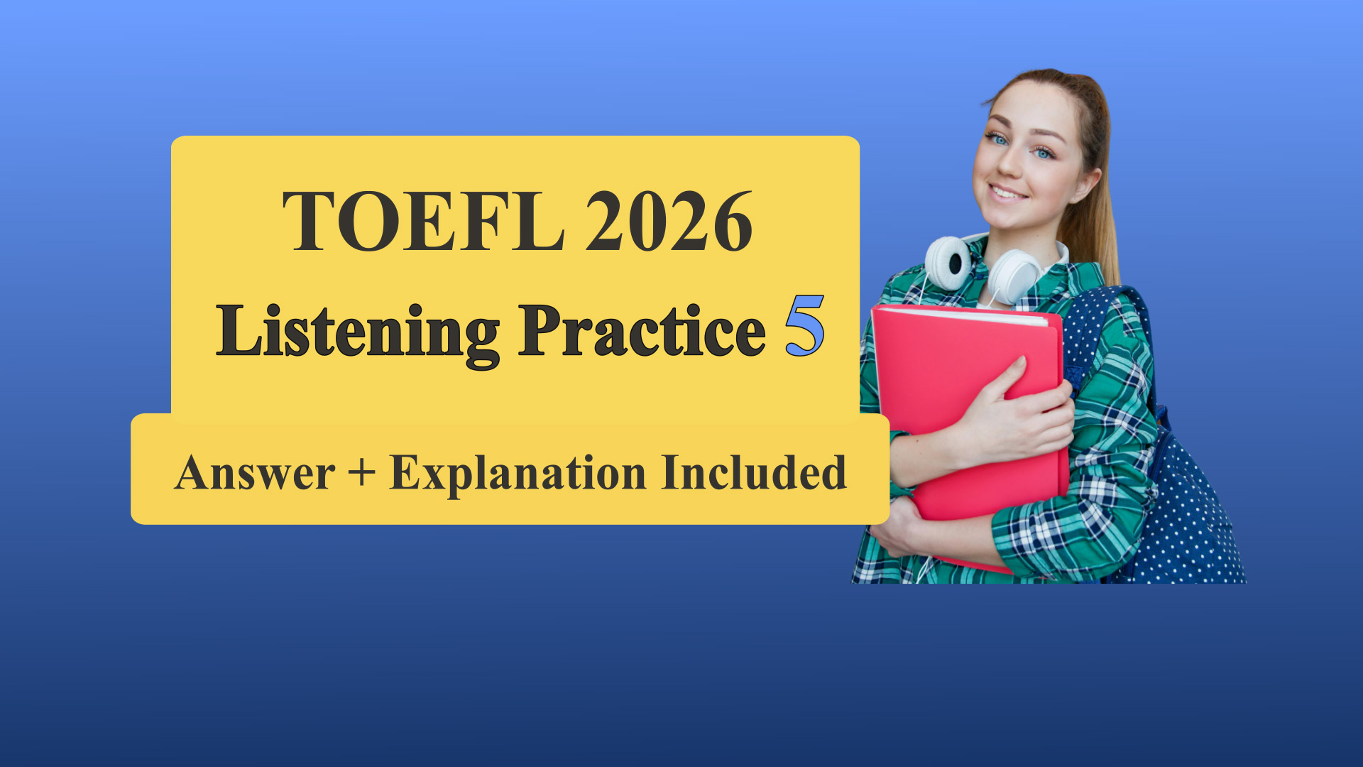 TOEFL Listening Practice 5