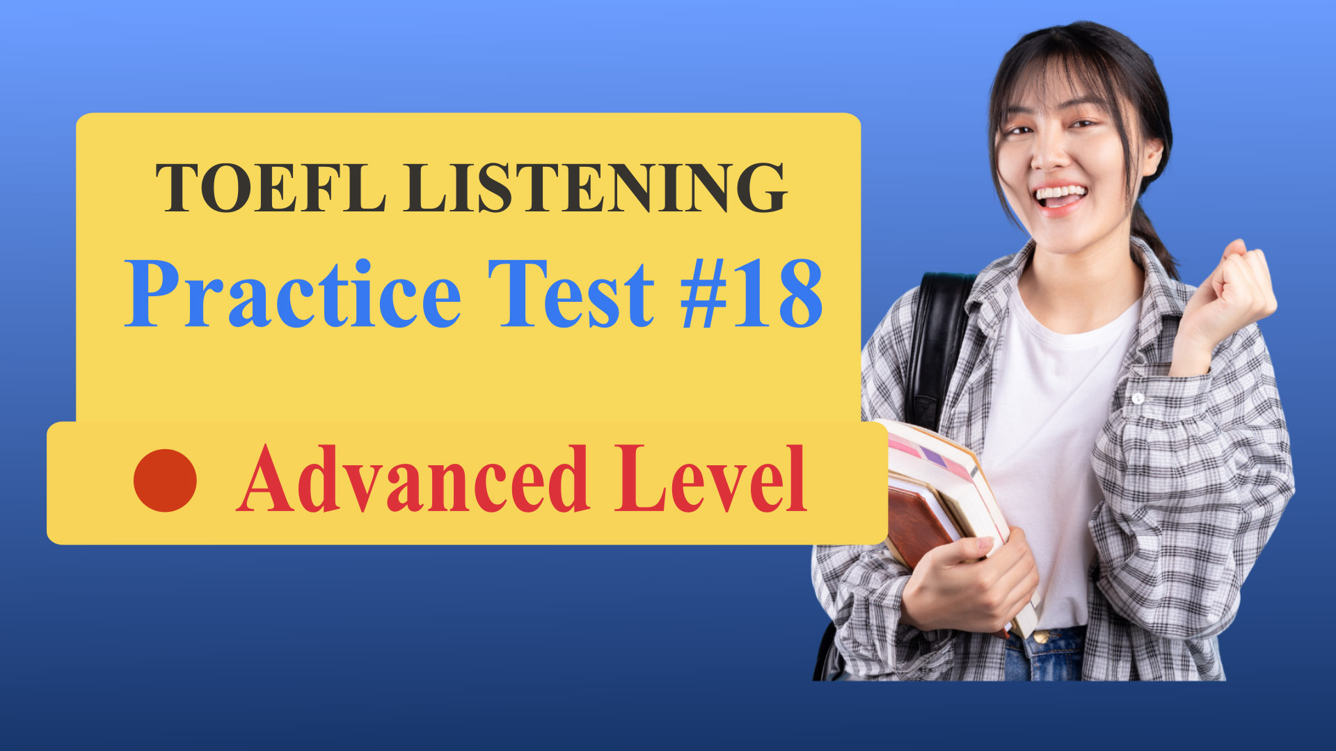 TOEFL Listening Practice Test 18