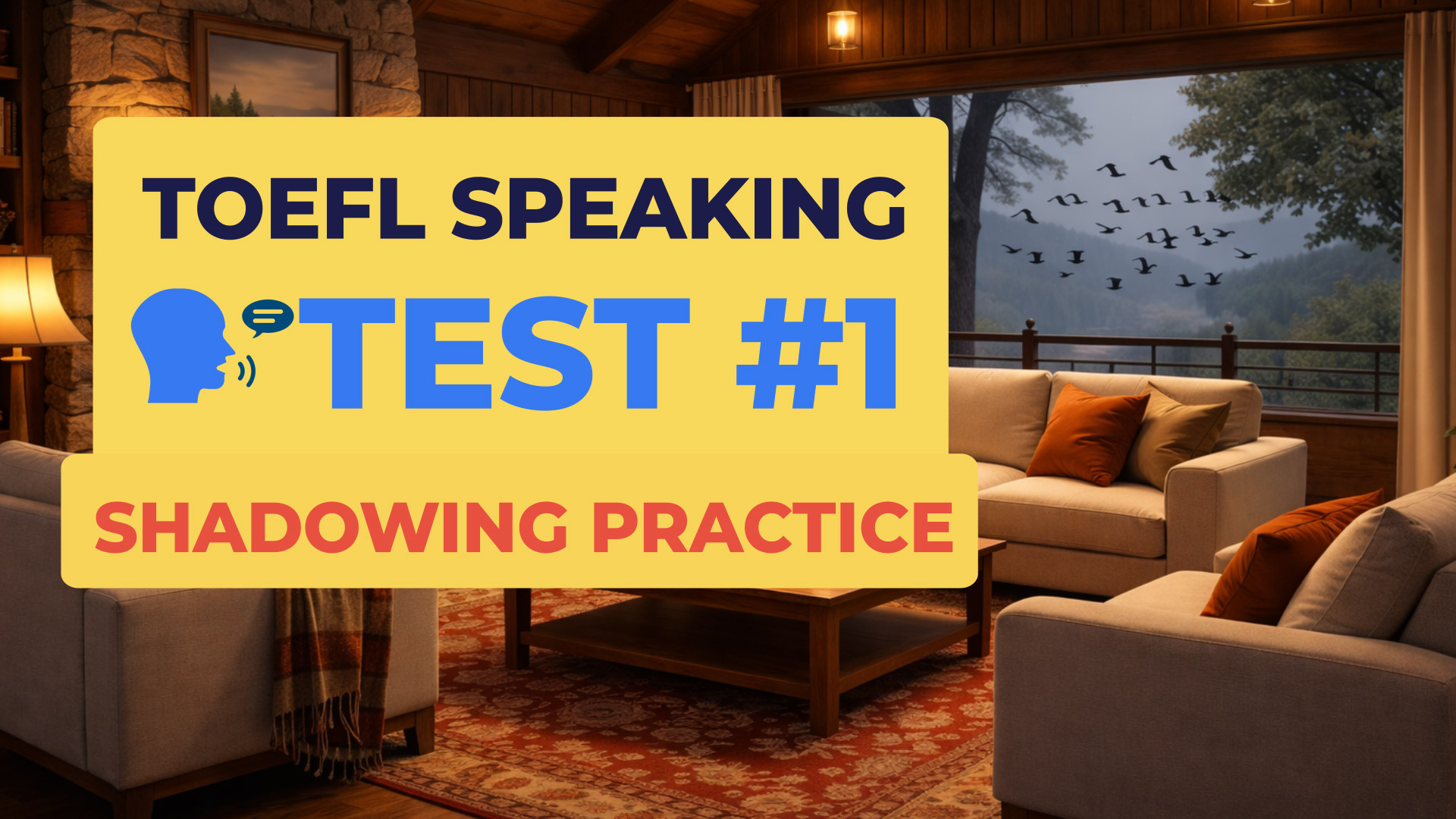 TOEFL Speaking Practice Test 1