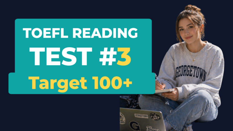 TOEFL Reading Practice Test 3
